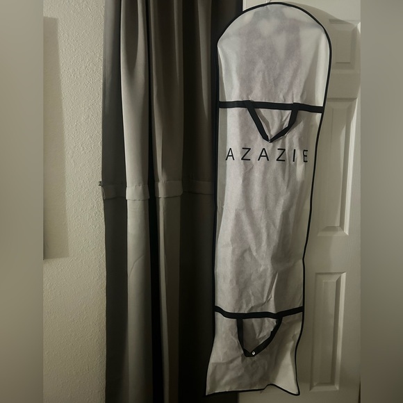 Burgundy A-Line One Shoulder Stretch Satin Dress - Picture 5 of 10